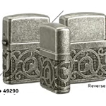 Zippo Antique Silver Multicut 49290