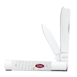 Case SparXX White Synthetic Razor 60179 - Engravable