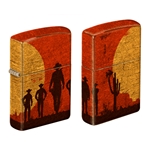 Zippo Cowboys at Sunset 58962