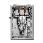 Zippo Bull Skull & Horseshoe - 59585