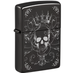 Zippo Skull With Crown - 46699