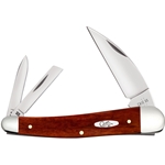 Case Smooth Chestnut Bone Seahorse Whittler 28913 - Engravable