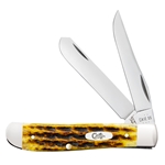 Case Honeycomb Bone Mini Trapper 32271 - Engravable