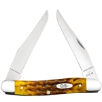 Case Honeycomb Bone Muskrat 32275 - Engravable