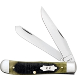 Case Olive Green Bone Trapper 39230 - Engravable