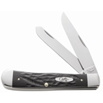 Gum Fuddy Rough Black Synthetic Handle Trapper 18221