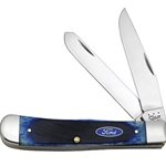 Ford Sawcut Blue Bone Trapper 14301 - Engravable