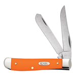 Orange Handle Mini Trapper 80505 Engravable