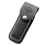 Harley-Davidson® Black Leather Large Sheath 52098