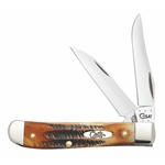 Case 6.5 BoneStag Wharncliff Mini Trapper 65305 - Engravable