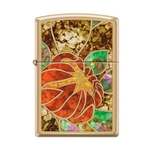 Zippo Lotus Stained Glass Fusion 45995