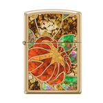 Zippo Lotus Stained Glass Fusion 45995