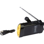 Wind-Up AM-FM Radio Flashlight ELCRDR