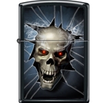 Zippo Skull-Broken Glass