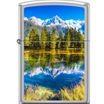 Zippo Snow Capped Mountains