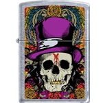 Zippo Skull with Top Hat 28918