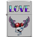 Zippo Love Tattoo