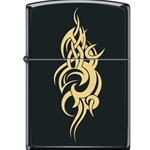 Zippo Tribal Tattoo