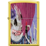 Zippo Neal Taylor Skull Lipstick