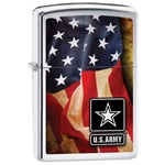 Zippo US Army Flag