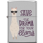 Zippo Save the Drama for Your Llama 12762