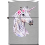 Zippo Unicorn w/ Rose 12701