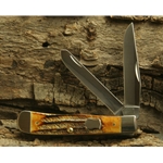 6.5 BoneStag Hand Fired Trapper SFO 32527 - Engravable