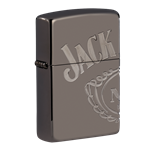 Zippo Jack Daniel's MultiCut Heavy Walled High Polish Black Ice Armor 49282