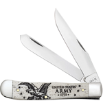 US Army Natural Bone Trapper 15034 - Engravable
