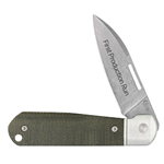 Case First Production Run Highbanks Olive Drab Canvas Micarta CPM20-CV 82231